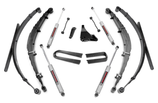 Rough Country - 6 Inch Lift Kit - Rear Springs - Ford F-250/F-350 Super Duty 4WD (1999)