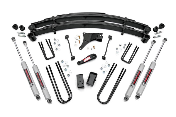 Rough Country - 6 Inch Lift Kit - Rear Blocks - Ford F-250/F-350 Super Duty 4WD (1999)