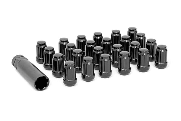 Rough Country - 1/2x20 Lug Nut Set Of 24 - Black