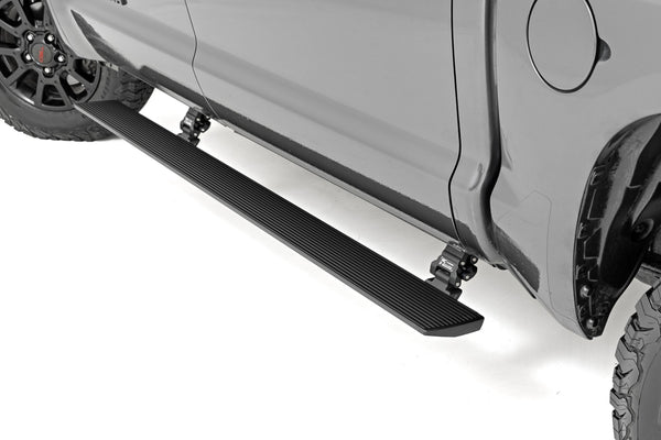 Rough Country - Power Running Boards - Dual Electric Motor - CrewMax - Toyota Tundra (07-21)