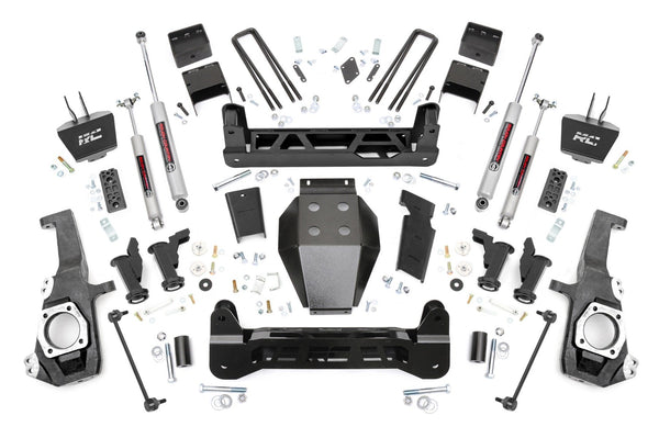 Rough Country - 5 Inch Lift Kit - Torsion Drop - Chevy/GMC 2500HD/3500HD (20-25)