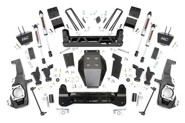 Rough Country - 5 Inch Lift Kit - Torsion Drop - V2 - Chevy/GMC 2500HD/3500HD (20-25)