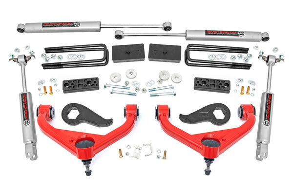Rough Country - 3 Inch Lift Kit - Chevy/GMC 2500HD/3500HD 2WD/4WD (20-25)