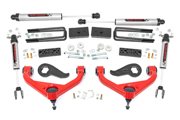 Rough Country - 3 Inch Lift Kit - UCAs - V2 - Chevy/GMC 2500HD/3500HD (20-25)