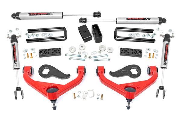 Rough Country - 3 Inch Lift Kit - UCAs - V2 - Chevy/GMC Sierra 3500 HD/Silverado 3500 HD (20-25)