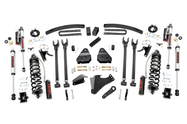 Rough Country - 6 Inch Lift Kit - Diesel - 4 Link - OVLDS - C/O Vertex - Ford F-250/F-350 Super Duty (05-07)