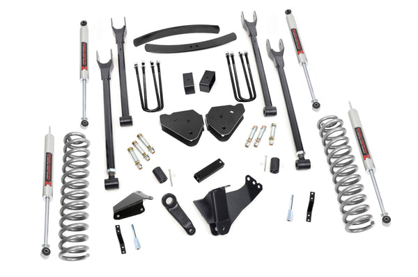 Rough Country - 6 Inch Lift Kit - Diesel - 4 Link - M1 - Ford F-250/F-350 Super Duty (05-07)