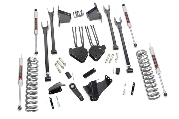 Rough Country - 8 Inch Lift Kit - 4 Link - RR Blocks - M1 - Ford F-250/F-350 Super Duty (05-07)