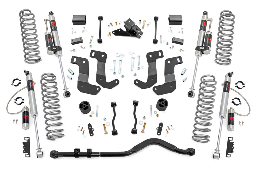 Rough Country - 3.5 Inch Lift Kit - C/A Drop - Stage 1 - M1R - Jeep Wrangler Unlimited (18-23)