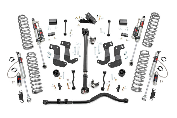 Rough Country - 3.5 Inch Lift Kit - C/A Drop - FR D/S - M1R - Jeep Wrangler Unlimited Rubicon (18-23)