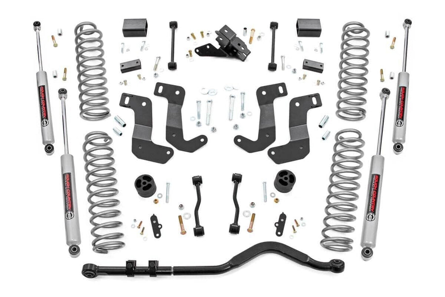 Rough Country - 3.5 Inch Lift Kit - C/A Drop - 4-Door - Jeep Wrangler JL 4WD (2024)