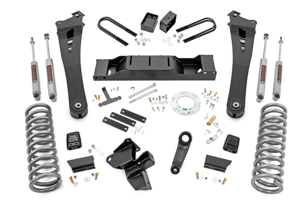 Rough Country - 5 Inch Lift Kit - Diesel - Non-AISIN - Ram 3500 4WD (2019-2024)