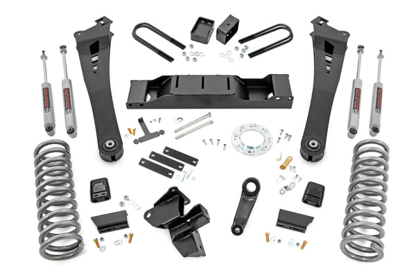 Rough Country - 5 Inch Lift Kit - Diesel -AISIN - Ram 3500 4WD (2019-2024)