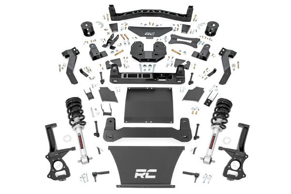 Rough Country - 6 Inch Lift Kit - N3 Struts - Chevy/GMC SUV 1500 4WD (2021-2024)