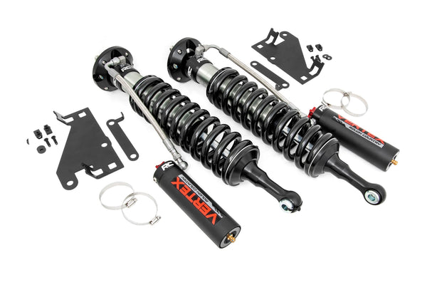 Rough Country - Vertex 2.5 Adjustable Coilovers - Front - 3.5 Inch - Toyota Tundra 4WD (22-25)