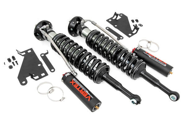 Rough Country - Vertex 2.5 Adjustable Coilovers - Front - 6 In. - Toyota Tundra 4WD (2022-2025)