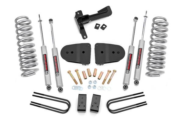 Rough Country - 3 Inch Lift Kit - N3 - Front Diesel Coils - Ford F-250 Super Duty 4WD (23-24)