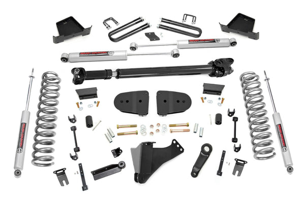 Rough Country - 6 Inch Lift Kit - Gas - No OVLD - Ford F-250/F-350 Super Duty 4WD (2023-2025)