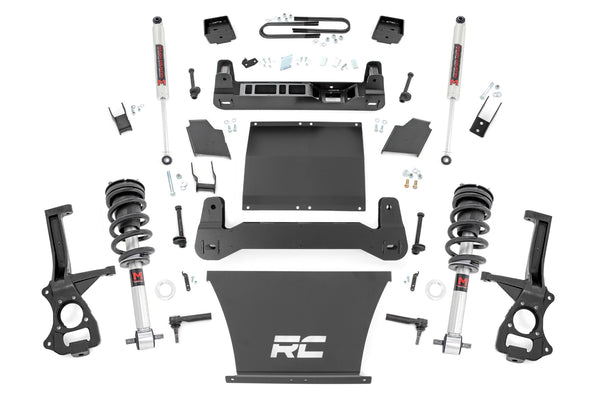Rough Country - 6 Inch Lift Kit - Mono Leaf Rear - M1 Struts/M1 - Chevy Silverado 1500 (2025)