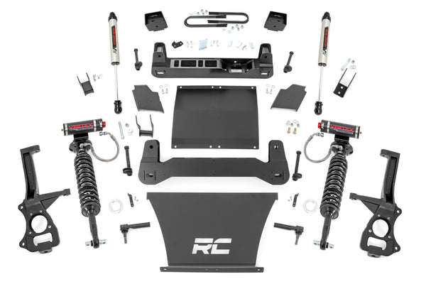 Rough Country - 6 Inch Lift Kit - Mono Leaf Rear - Vertex/V2 - Chevy Silverado 1500 (22-24)