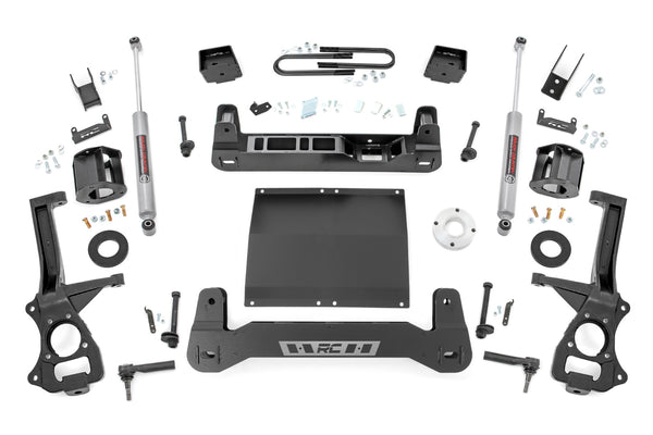 Rough Country - 6 Inch Lift Kit - Mono Leaf Rear - Diesel - GMC Sierra 1500 2WD (2025-2026) - 111530D