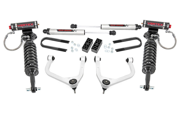 Rough Country - 3.5 Inch Lift Kit - Vertex/V2 - Chevy Silverado 1500 2WD/4WD (2025)