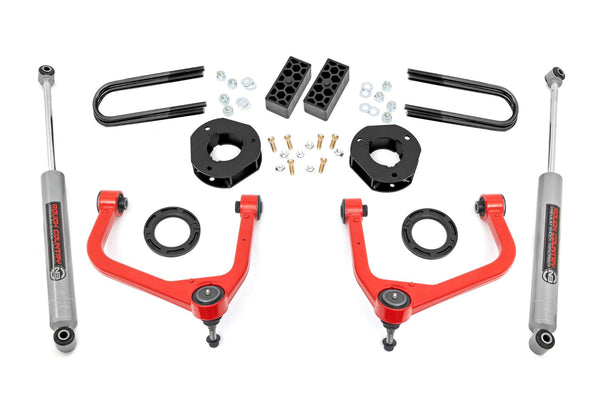 Rough Country - 3.5 Inch Lift Kit - Chevy Silverado 1500 2WD/4WD (2025)