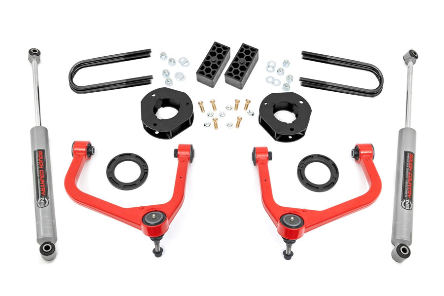 Rough Country - 3.5 Inch Lift Kit - Chevy Silverado 1500 2WD/4WD (2025)