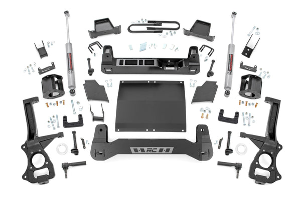 Rough Country - 4 Inch Lift Kit - Diesel - Chevy/GMC 1500 2WD/4WD (2025)