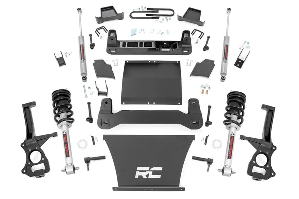Rough Country - 4 Inch Lift Kit - AT4/Trailboss - N3 Struts - Chevy/GMC 1500 (2025)