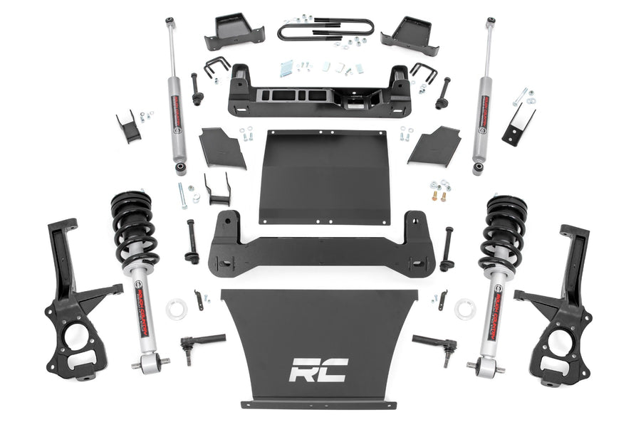 Rough Country - 6 Inch Lift Kit - N3 Struts - GMC Sierra 1500 2WD/4WD (2025)