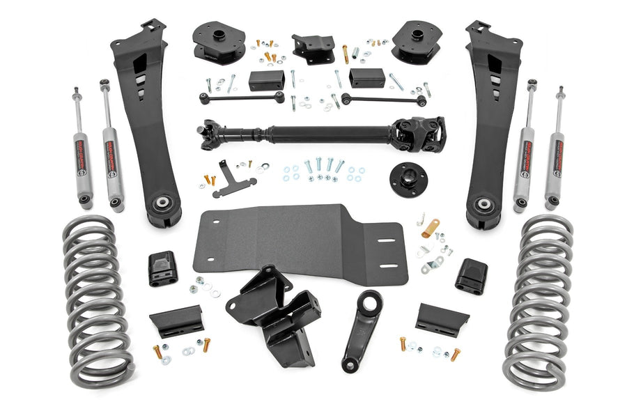 Rough Country - 5 Inch Lift Kit - Fr D/S - 10 Bolt T-Case - Ram 3500 4WD (2025)