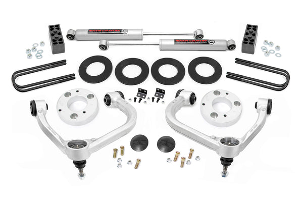 Rough Country - 3 Inch Lift Kit - Forged UCA - Ford F-150 4WD (2021-2025)