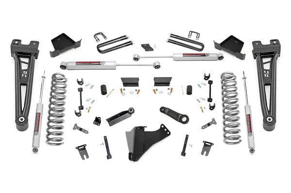 Rough Country - 6 Inch Lift Kit - Gas - Radius Arm - Ford F-250/F-350 Super Duty 4WD (23-25)