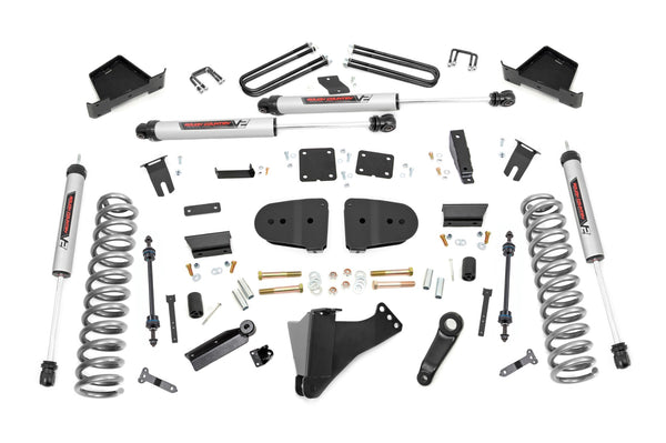 Rough Country - 4.5 Inch Lift Kit - V2 - Diesel - Ford F-250/F-350 Super Duty 4WD (2023-2025)