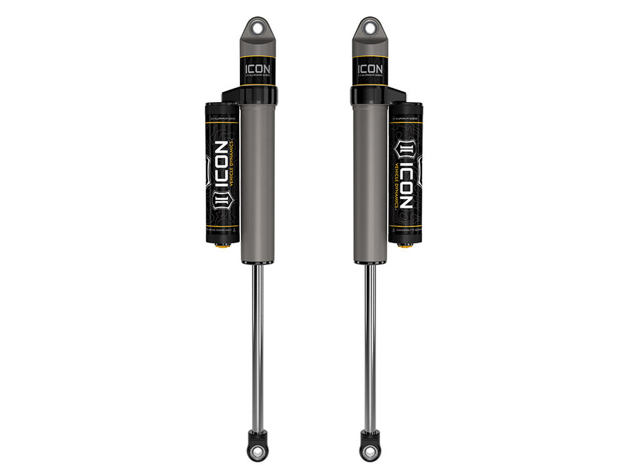 ICON 1999-2025 Ford F-250/F-350 Super Duty 3-6” Lift Rear V.S. 2.5 Aluminum Series Shock Absorbers Piggyback Reservoir Pair