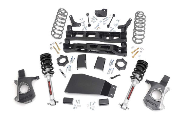 Rough Country - 5 Inch Lift Kit - N3 Struts - Chevy/GMC SUV 1500 2WD/4WD (2007-2014)