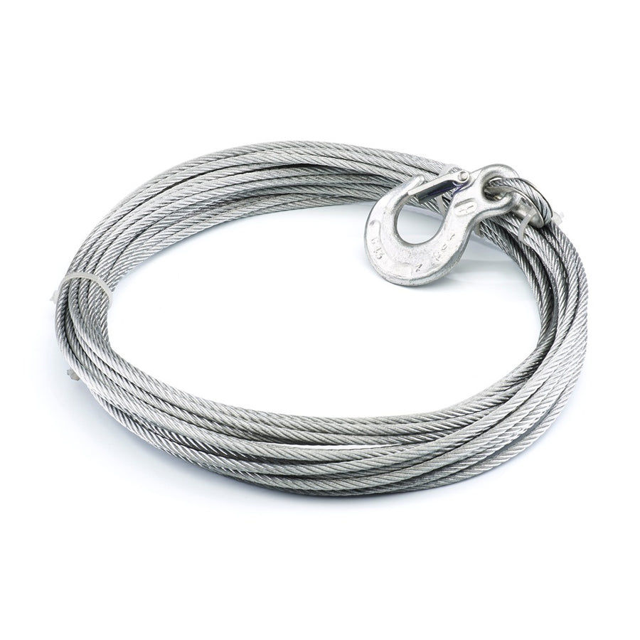 Wire Rope Assembly 3/16 In X 50 Ft Galvanized