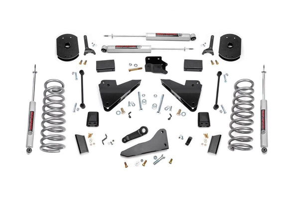 Rough Country - 5 Inch Lift Kit - FR Gas Coil - Radius Arm Drop - Ram 2500 4WD (2014-2018)