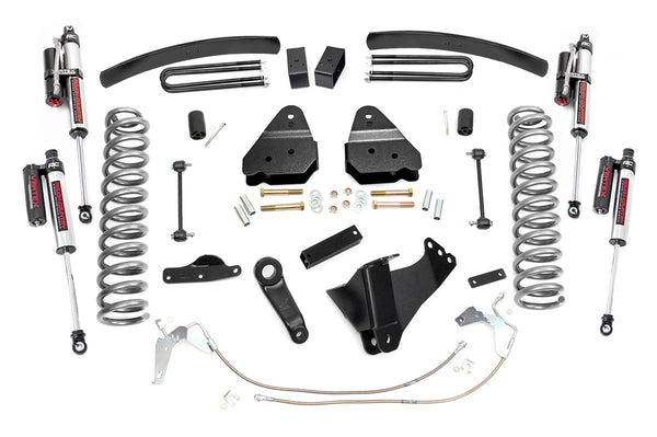 Rough Country - 4.5 Inch Lift Kit - W/O Overloads - Vertex - Ford F-250/F-350 Super Duty (08-10)