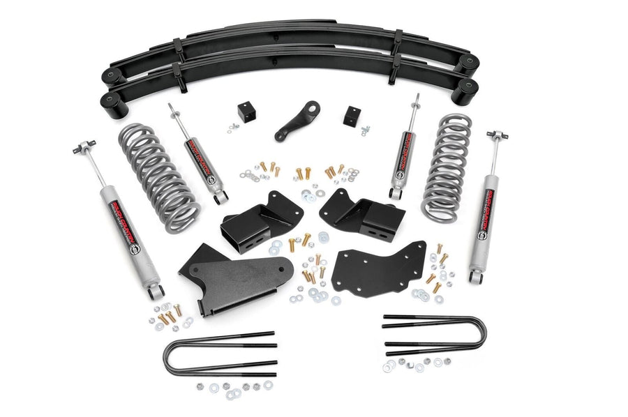 Rough Country - 4 Inch Lift Kit - Rear Springs - Ford Ranger 4WD (1983-1997)