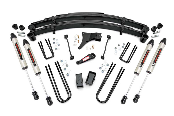 Rough Country - 4 Inch Lift Kit - Rear Blocks - V2 - Ford F-250/F-350 Super Duty 4WD (1999)