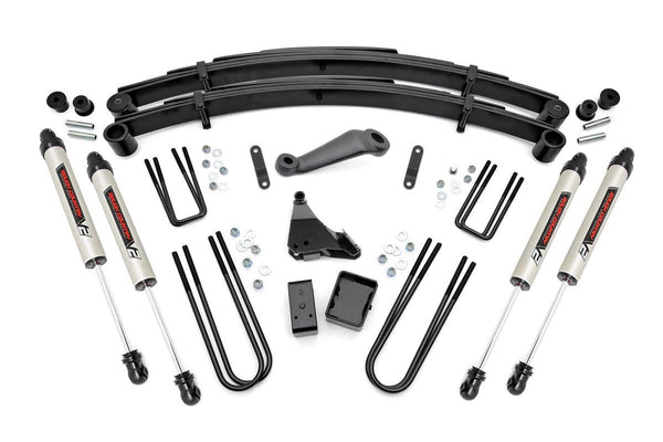 Rough Country - 6 Inch Lift Kit - Rear Blocks - V2 - Ford F-250/F-350 Super Duty 4WD (99-04)