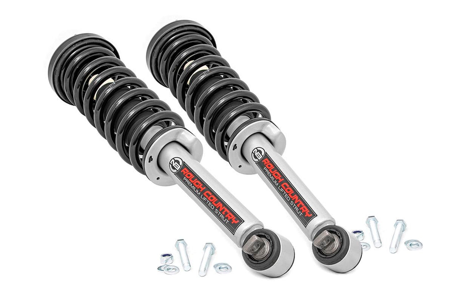 Rough Country - N3 Leveling Struts - 2 Inch - Loaded Strut - Ford Ranger 4WD (2019-2023)