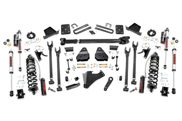 Rough Country - 6 Inch Lift Kit - 4-Link - No OVLD - D/S - C/O Vertex - Ford F-250/F-350 Super Duty (17-22)