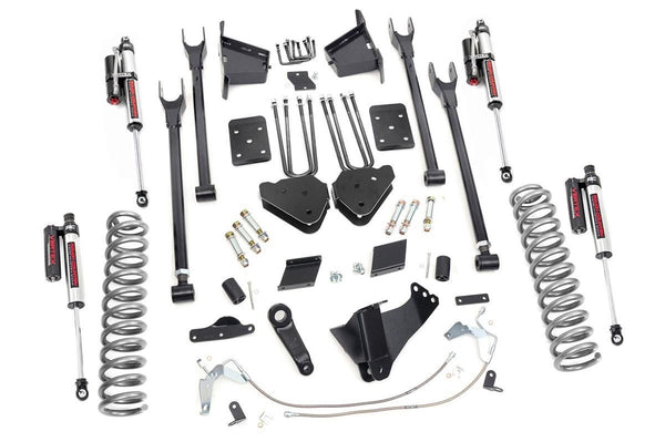 Rough Country - 6 Inch Lift Kit - 4 Link - OVLD - Vertex - Ford F-250 Super Duty 4WD (15-16)