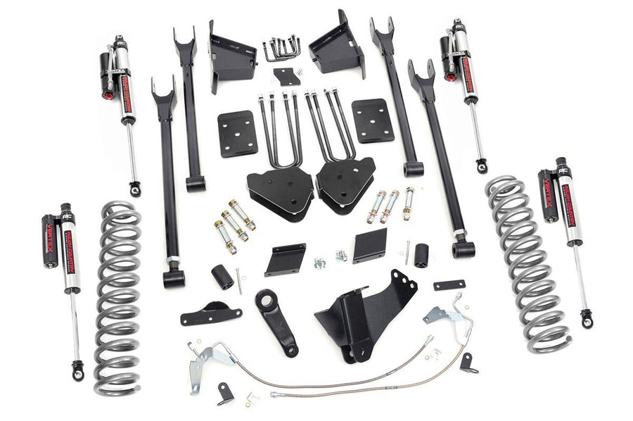 Rough Country - 6 Inch Lift Kit - 4 Link - OVLD - Vertex - Ford F-250 Super Duty 4WD (15-16)