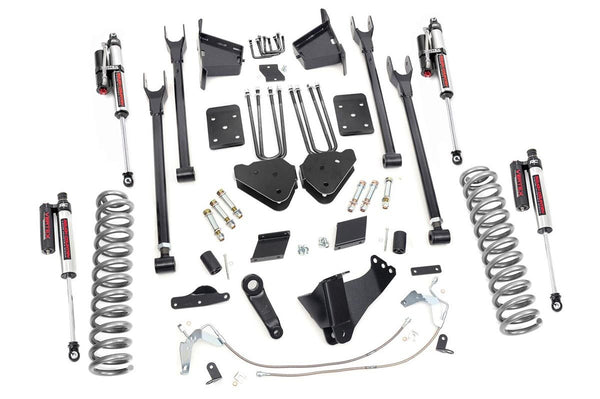 Rough Country - 6 Inch Lift Kit -4-Link - No OVLD - Vertex - Ford F-250 Super Duty 4WD (15-16)