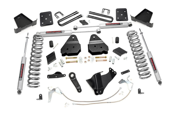 Rough Country - 6 Inch Lift Kit - Diesel - No OVLD - Ford F-250 Super Duty 4WD (2015-2016)