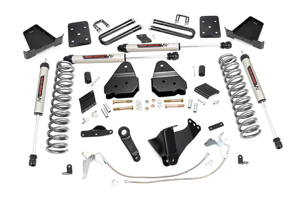 Rough Country - 6 Inch Lift Kit - Gas - No OVLD - V2 - Ford F-250 Super Duty 4WD (2015-2016)